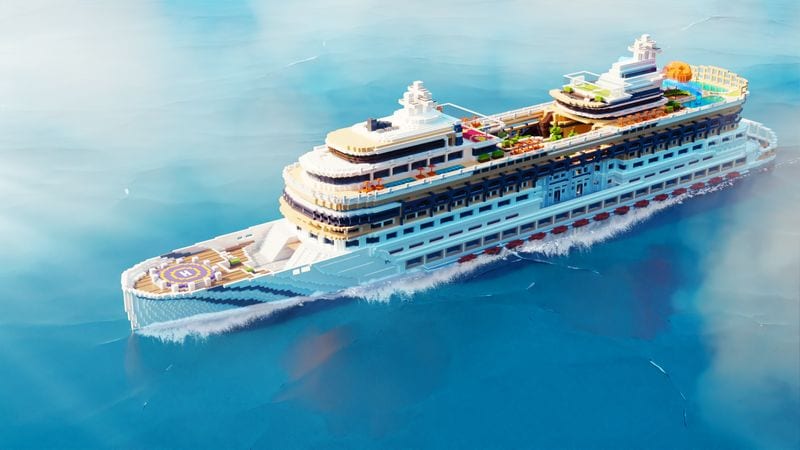 Mega Cruise Ship key art